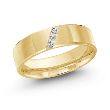 6mm 14k Yellow Gold Wedding Band
