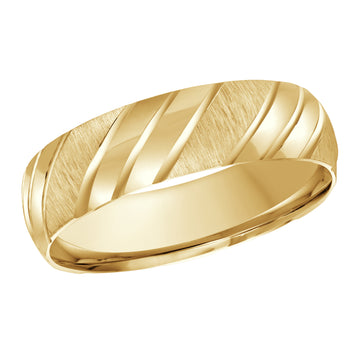 6mm 14k Yellow Gold Wedding Band