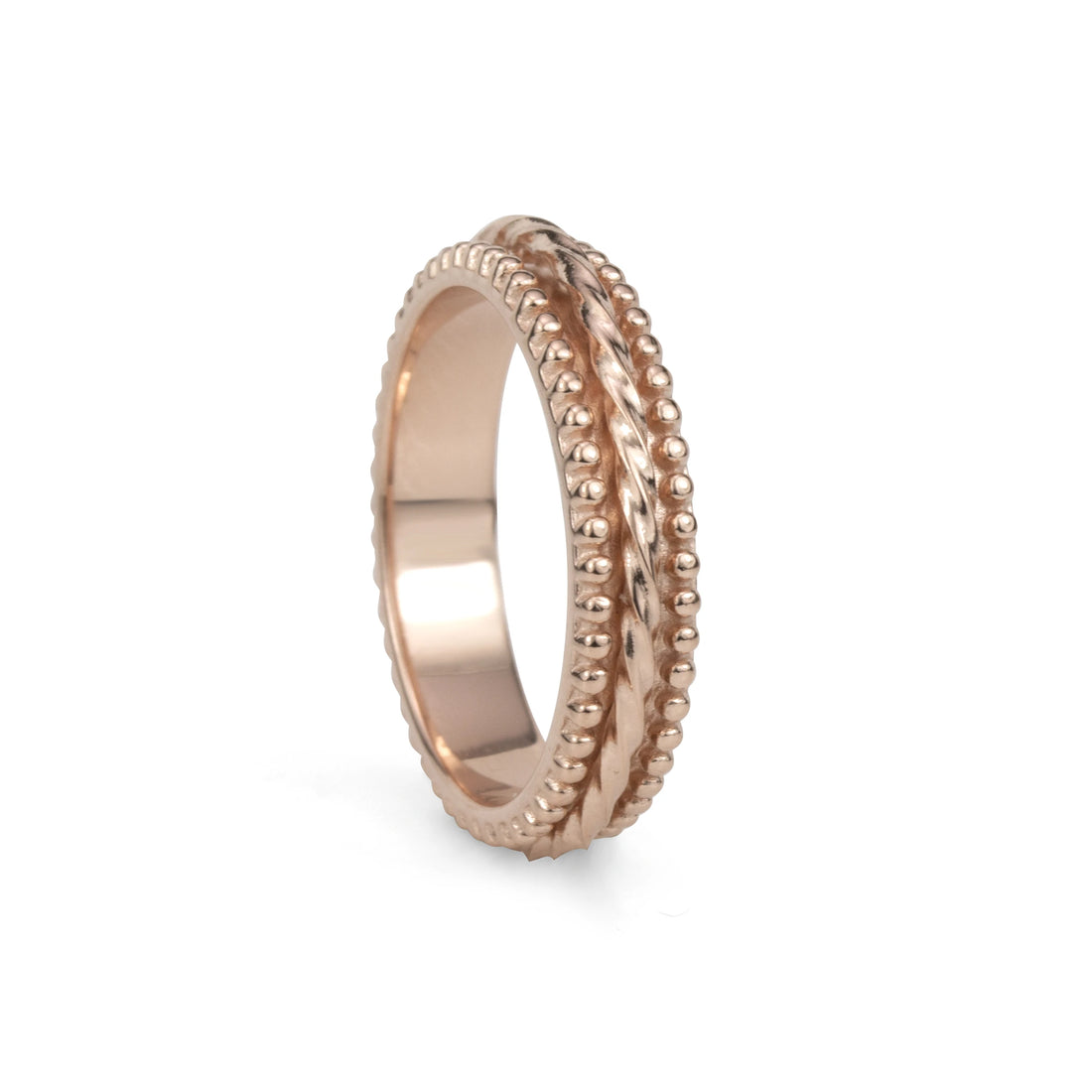 Chakra Stackable Sterling Silver Meditation Ring