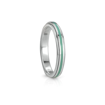 Ocean Sterling Silver Meditation Ring
