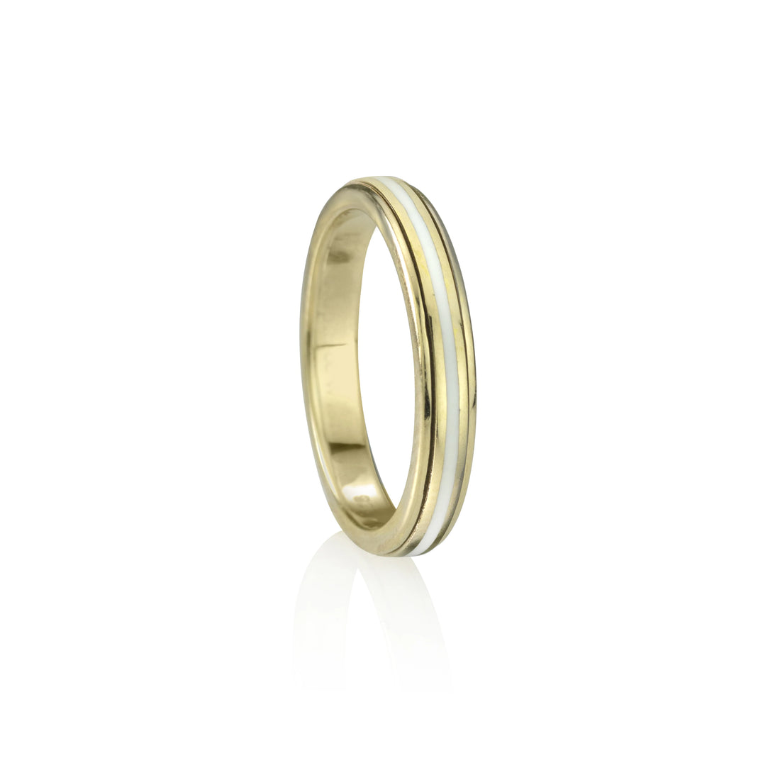 Virtue Sterling Silver Meditation Ring - Stackable Style