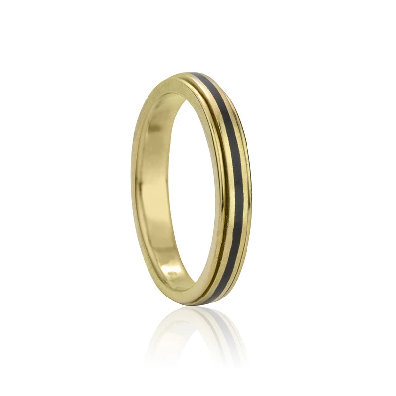Shanti Sterling Silver Meditation Ring - Versatile Design