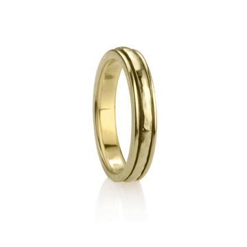 Prana YGV Meditation Ring - 14 KT Gold Vermeil