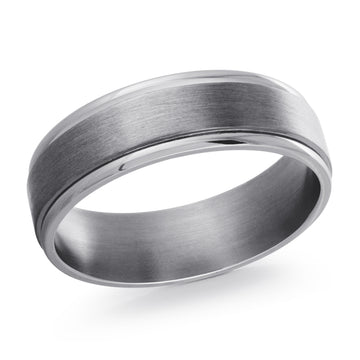 8mm Tantalum Wedding Band