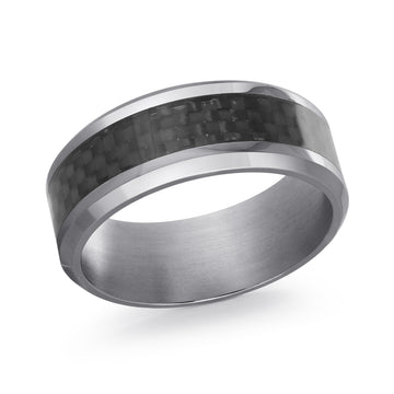 8mm Tantalum Wedding Band