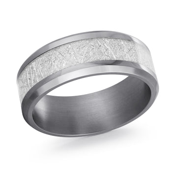 8mm Tantalum Wedding Band