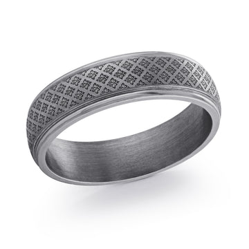 6mm Tantalum Wedding Band