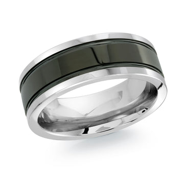 8mm Tungsten Wedding Band