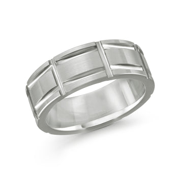 8mm Tungsten Wedding Band