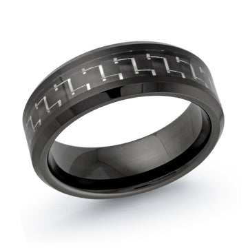 8mm Tungsten Wedding Band