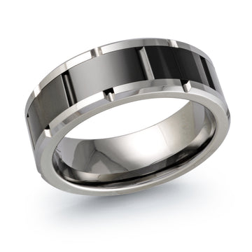 8mm Tungsten Wedding Band