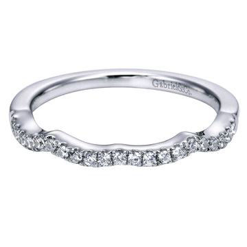 14K White Gold   Matching Wedding Band