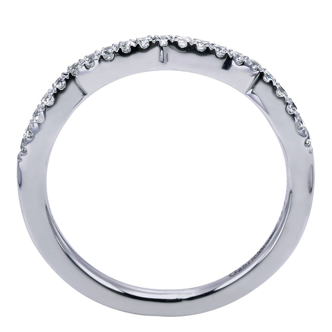 14K White Gold   Matching Wedding Band