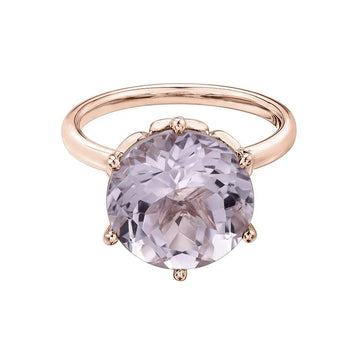 Lilac Amethyst Ladies Ring