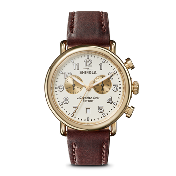 Runwell Chronograph Watch - Ivory