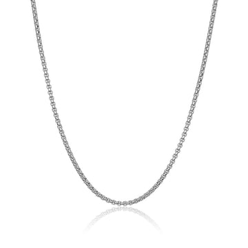 2.5mm Round Box Pendant Chain