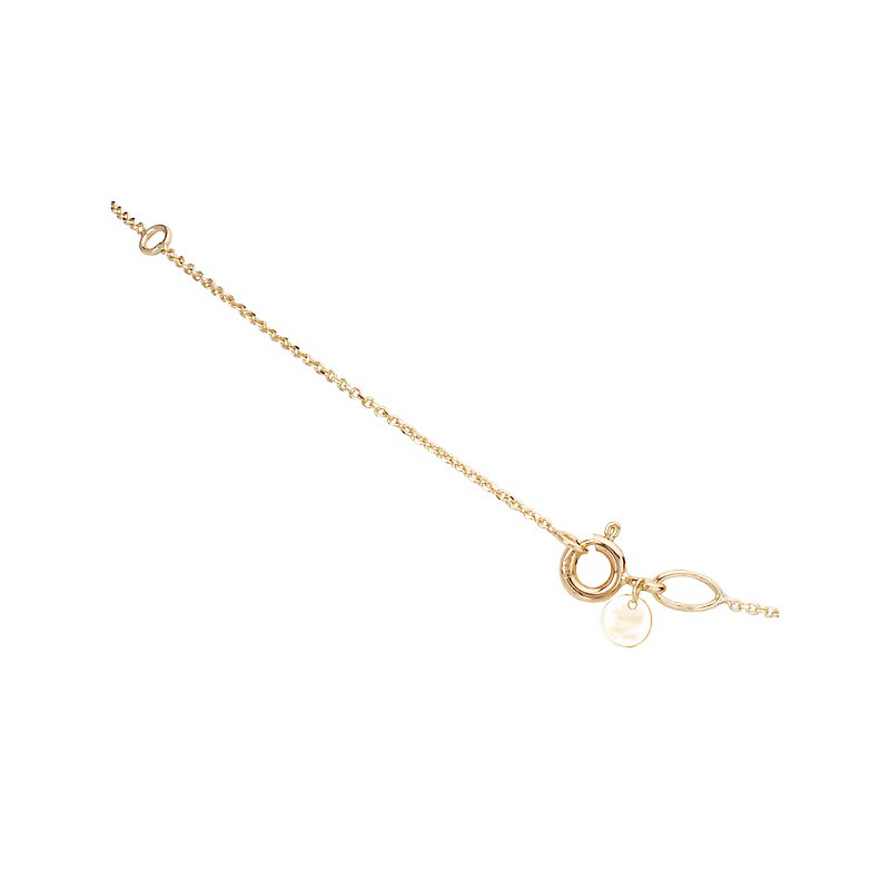 Italian 14kt Gold Y Necklace