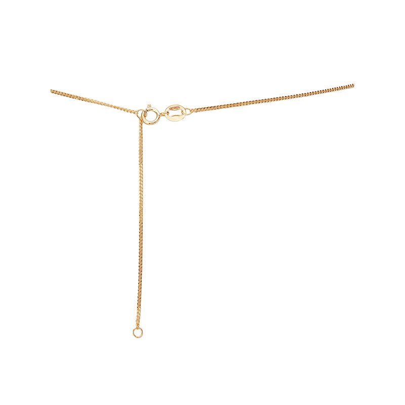 Italian 14kt Gold Bead Necklace