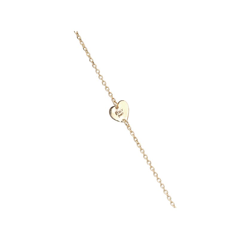 Italian 14kt Gold Toggle Heart Necklace