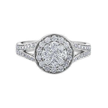 Diamond Ladies Engagement Ring
