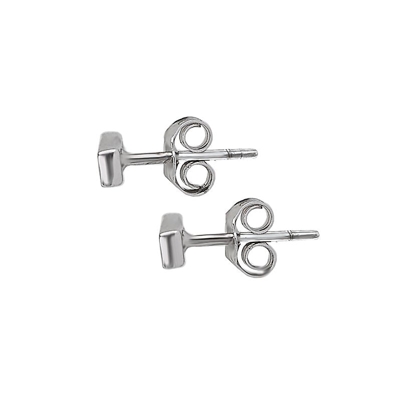 14kt Diamond Bar Earrings