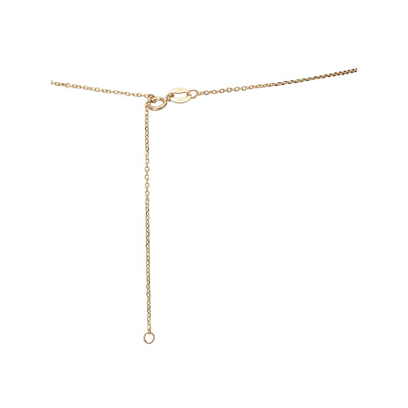 Italian 14kt Gold Bead Necklace