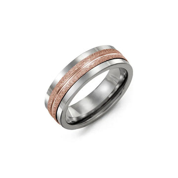 Laser Finish Wedding Ring
