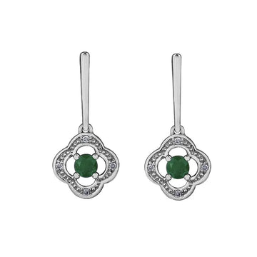 Emerald Earrings